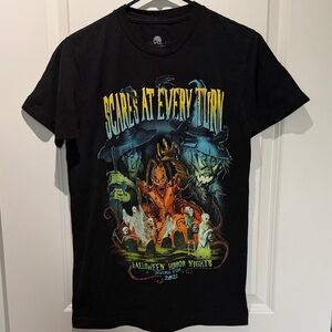 Universal Black Halloween Graphic Tee